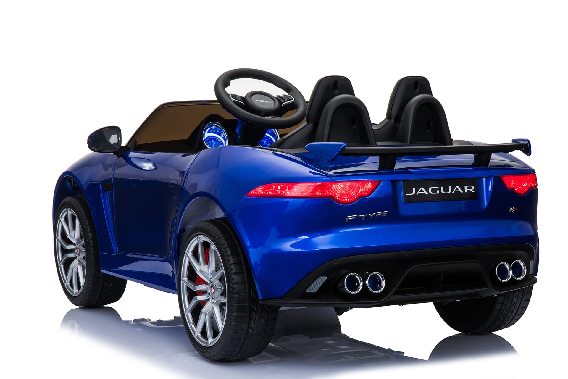 Kinder Elektroauto Sportwagen Jaguar F-TYPE SVR Lizenziert